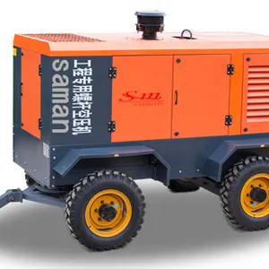 Saman Screw Compressor, High Efficiency, Energy-saving and Environmentally Friendly, Low Noise thumbnail-2