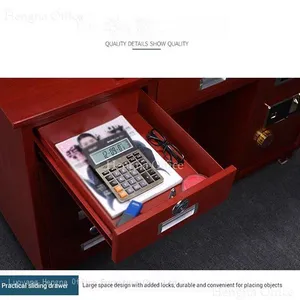 SES-160H 1.6m | Heavy Duty Office Desk With Safe Anti-Collision， Steel Plate| Bulk Order for Bank thumbnail-2
