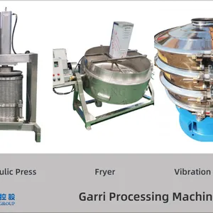 West Africa Garri Making Plant Cassava Garri Processing Factory Equipment Design thumbnail-3