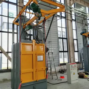 Instrument (flowmeter) Shot Blasting Machine, Double Hook, Chamber Manganese 13 Protective Plate, Hook Type Shot Blasting Machine thumbnail-1
