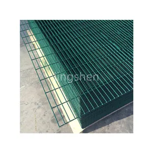 3D Welded Wire Mesh Panels, 3D Curved Fences, Arched Outdoor Garden Fences for Sale thumbnail-2
