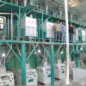 Rice/Wheat/Corn/Maize Flour Production Equipment/ Mills Processing/ Flour Milling Machinery Price thumbnail-4