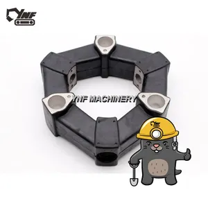 LR001D2140 Excavator Engine Hydraulic Pump Coupling Shock Absorber Rubber thumbnail-4