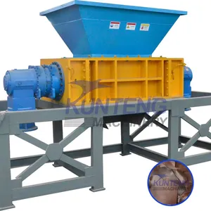 Leatherwear Crusher Carpets Shredder Machine Leather Scraps Recycling Machinery Bags Crushing Equipment EPC thumbnail-1