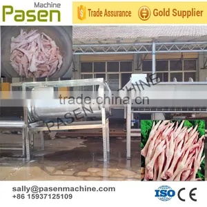 High Capacity Chicken Feet Peeling Machine / Chicken Processing Machine / Chicken Feet Cleaning Machine thumbnail-3