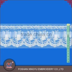 2016 Hot Sale 100%cotton Fancy Polyester Lace Borders Factory Price thumbnail-1