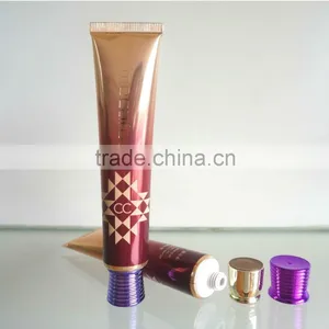 30mll CC Cream Tube Plastic Tube for Cosmetic Packaging With Screw Cap thumbnail-2