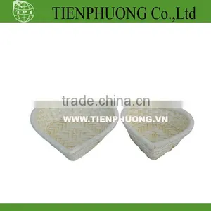 Bamboo Basket Heart Shape thumbnail-1