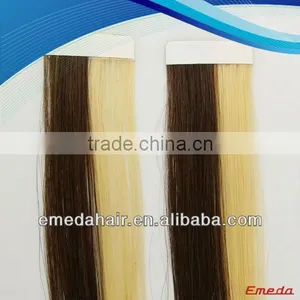 Pcolor Virgin Russian Human Hair 8a Gread Cuticle Human Hair Tape Hair Extension thumbnail-6