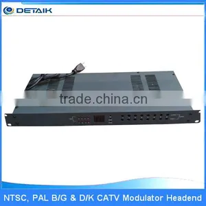 JM-8U Satellite SAW Filtered UHF VHF TV 8 Channels Separated Agile Modulator Quality Choice thumbnail-1