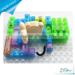 New Educational Plastic Circuit Building Blocks Toys thumbnail-3