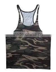 Camoflauge Design Gym Vests thumbnail-4