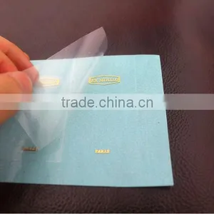 Custom Brand Logo Metal Gold Perfume Label Sticker thumbnail-1