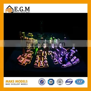High Quality 3d Digital Modern Building Model thumbnail-3