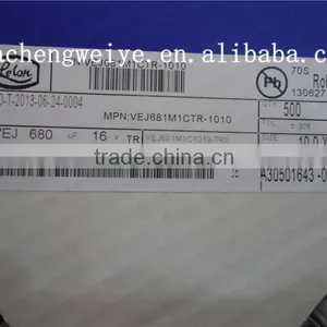 SMD Aluminum Electrolytic Capacitors 680UF 16V 10*10 thumbnail-1