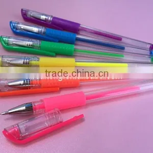 Good Quality Gel-Ink Gel Pen's Ink Type and Normal Gel Pen's Ink Feature Coloring Gel Pen 24-piece Value Set thumbnail-2