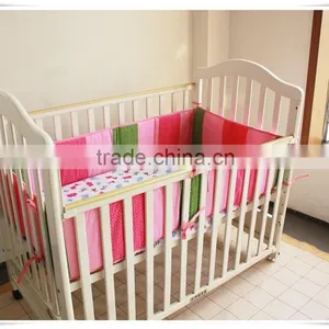 Pink Animals Baby Fitted Bed Skirt From Professional Manufacturer thumbnail-2