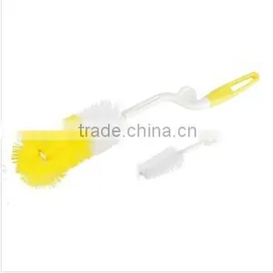 A-1038 Hot Sale Cleaning Products Easy Clean Silicone Baby Bottle Brush Rotating Cleaning Brush thumbnail-1