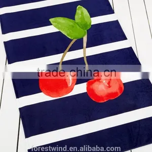 Wholesaler Shaped Round Beach Towel Watermelon thumbnail-2
