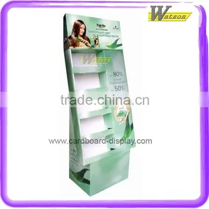 Hot Sale Good Quality Shelf Design Cardboard Display Stand for Aloe Mask thumbnail-1