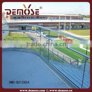 Glass Balcony System/frameless Glass Guardrail for Front Yard Fence thumbnail-1