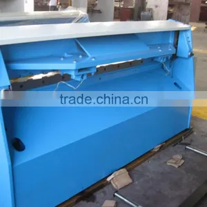 QC12Y CNC Hydraulic Swing Beam Shear Machine , Stainless Steel Cutting Machine thumbnail-5