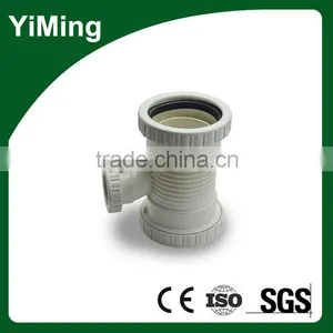 YiMing Pvc Spiral Silencer y Tee of Pipe Fittings thumbnail-3