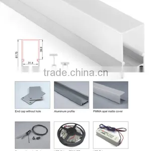 Best Sales New Design Aluminum Led Profile for Pendant Light thumbnail-2