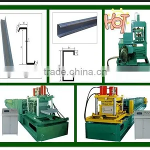 China Made C&Z Shape Purlin Machine/C&Z Shape Purlin Roll Forming Machine thumbnail-1