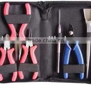 6 PC Jewelry Tool Kit(JP3011) With Fewelry Pliers With Different Sizes thumbnail-1