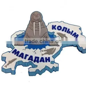 Customized Colorful Promotional Pvc Fridge Magnet Cartoon Magnet Captain America thumbnail-4