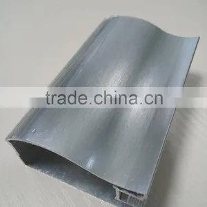 Brush Anodized Silver Finish Extruded Aluminum Profile thumbnail-4