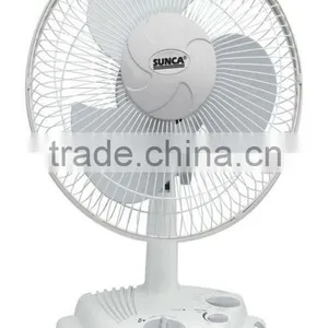 SUNCA AC/DC Rechargeable Oscillating Fan 10" SF-296B thumbnail-1