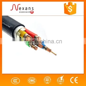 China Hot Sale 4 Core Steel Wire Screen Fire Resistance Power Cable thumbnail-1