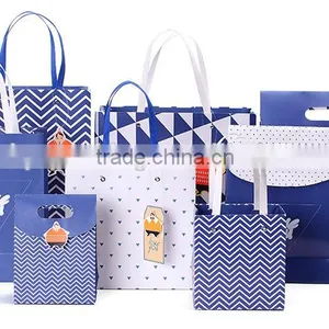 Colorful Paper Bag for Shopping, Paper Cardboard Bag thumbnail-2