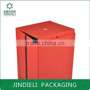 Fashion Red White Spirit Packaging Cardboard Box thumbnail-4
