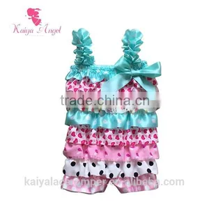 Wholesale Baby Romper Vintage Infant Newborn Baby Romper Ruffle Romper 2016 thumbnail-1