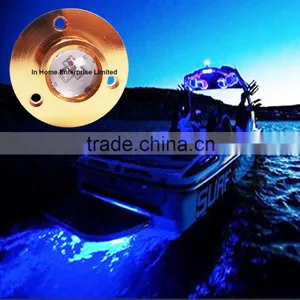 15W IP68 Led Boat Lights Blue Green Underwater Lights for Fishing Boat thumbnail-3