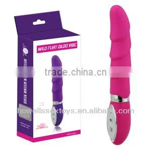 Top Grade Silicone Curved Penis Vibrator Sex Toys thumbnail-1