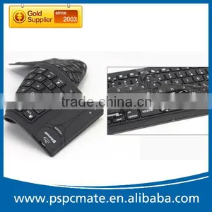 High Quality 107keys Waterproof Flexible Silicon Soft Bluetooth 3.0 Keyboard for Different Country thumbnail-3