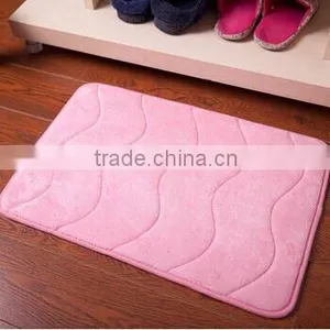 Anti Slip Foam Bath Mat/Memory Foam Bath Mat_ Qinyi thumbnail-1