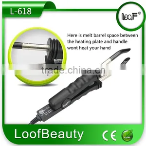 Professional Hair Extension Iron Suit for Nail Hair Extension Flat Plate Control Temp Type Constant Temp LCD Digital Display thumbnail-2