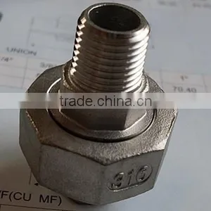 Ss316 Stainless Steel Threaded Union Fittings thumbnail-2