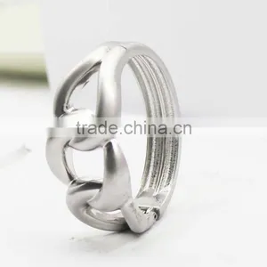 Factory Wholesale Fashion Women 316L Stainless Steel Bracelet Bangle thumbnail-1