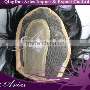 Wholesale Brazilian Hair, Hair Piece, Swiss Lace Toupee thumbnail-1