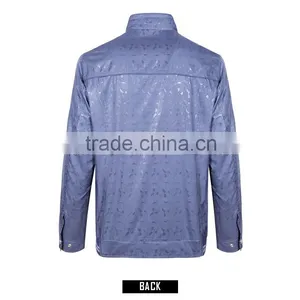 Factory Popular Gartment Dyeing Leather Spring Autumn Jacket for OEM thumbnail-2