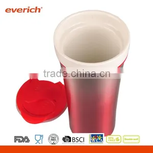 2015 Best Selling Plain White Ceramic Mug With Lid thumbnail-4