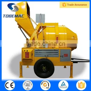 2015 TOBEMAC JZF 350-Y Hydraulic Diesel Engine Concrete Mixer thumbnail-2