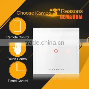Qome1 Zigbee Smart House Home Automation Smart Switch Mobile thumbnail-2