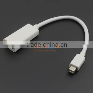 High Quality Thunderbolt Mini DisplayPort Display Port DP to HDMI Adapter Cable For Apple Mac Macbook Pro Air thumbnail-1